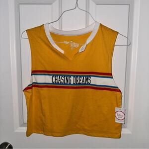 Flirtitude Chasing Dreams Crop Top NWT